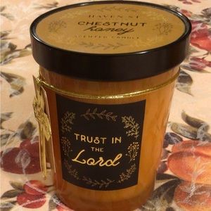 Haven Street Candle Company Chestnut Honey Scented Candle! Smells amazing!